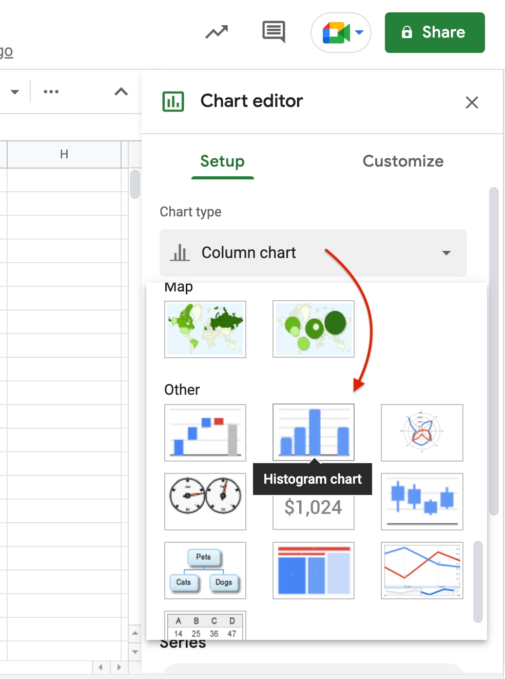 How to Make a Histogram on Google Sheets [5 Steps]